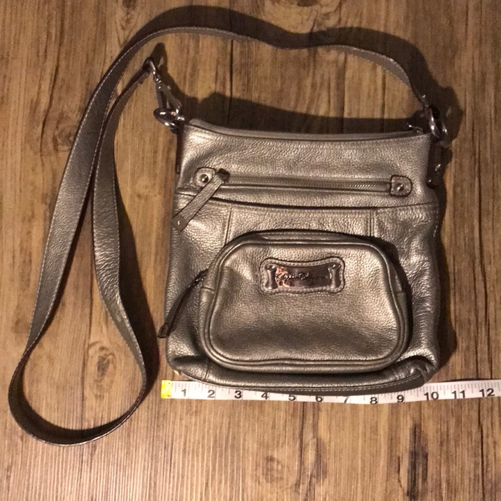 Silver Sophia Caperelli crossbody handbag
